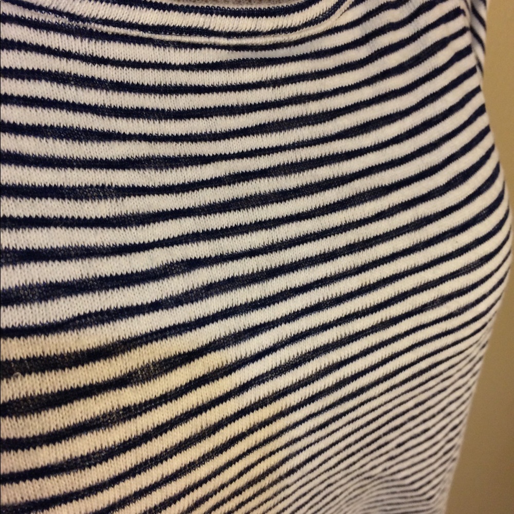 π 3 for $15 Deal! πJones New York striped blouse Large - Picture 3 of 4